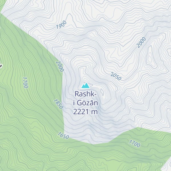 Map of Rashk-i Gözān