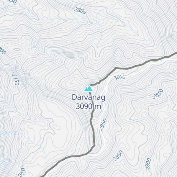 Map of Darvanag