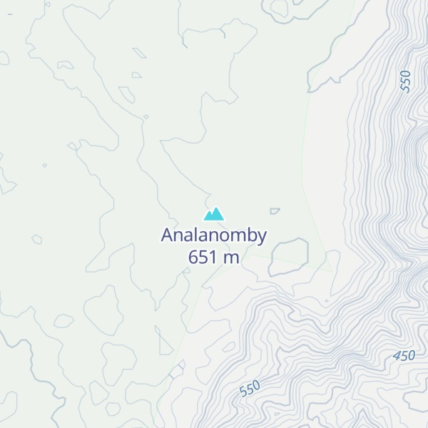 Map of Analanomby