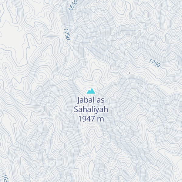 Map of Jabal as Sahaliyah