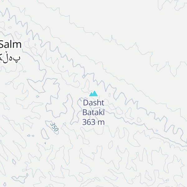 Map of Dasht Batakī