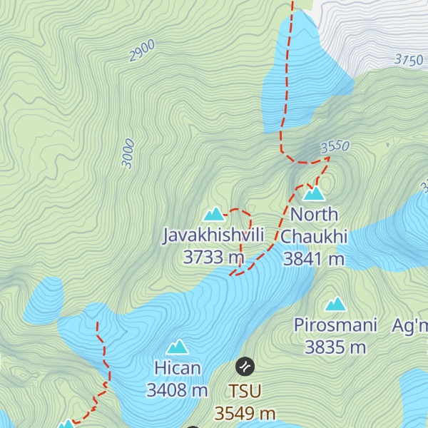 Map of Javakhishvili