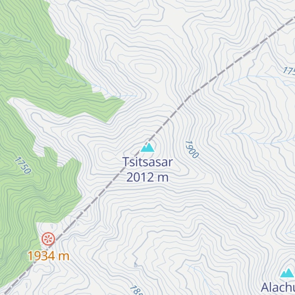 Map of Tsitsasar
