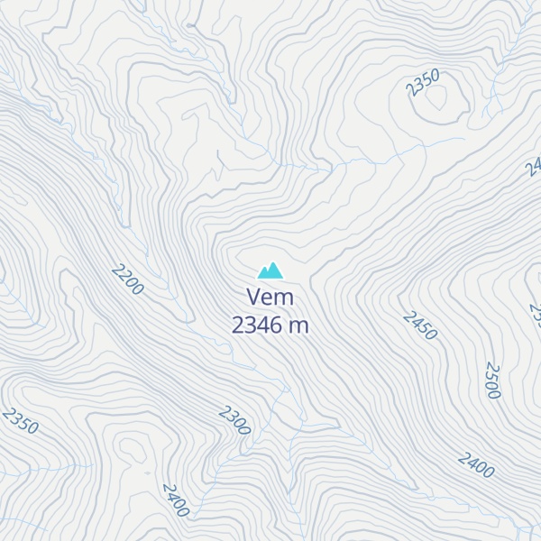 Map of Vem