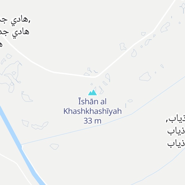 Map of Īshān al Khashkhashīyah