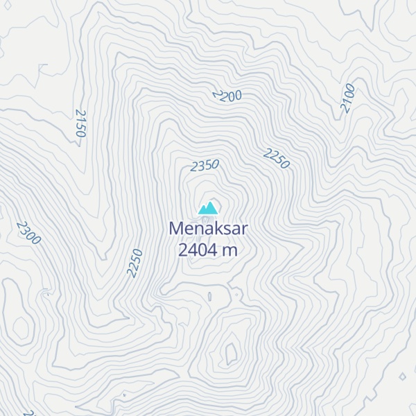 Map of Menaksar
