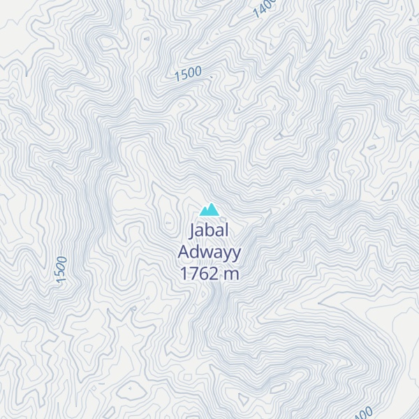 Map of Jabal Adwayy