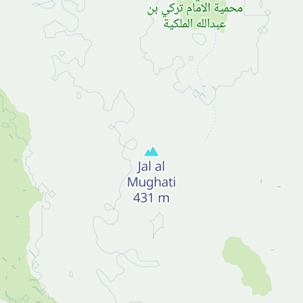 Map of Jal al Mughati
