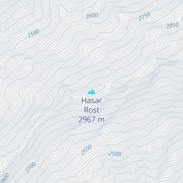Map of Hasar Rost