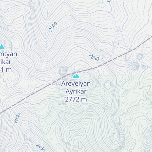 Map of Arevelyan Ayrikar