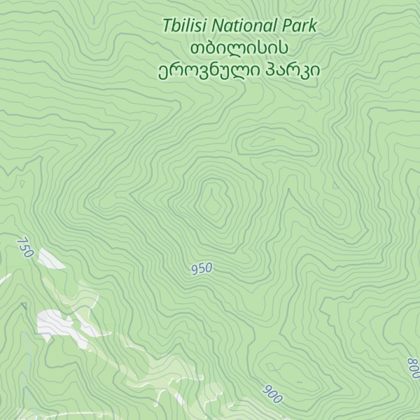 Map of Berta Mta