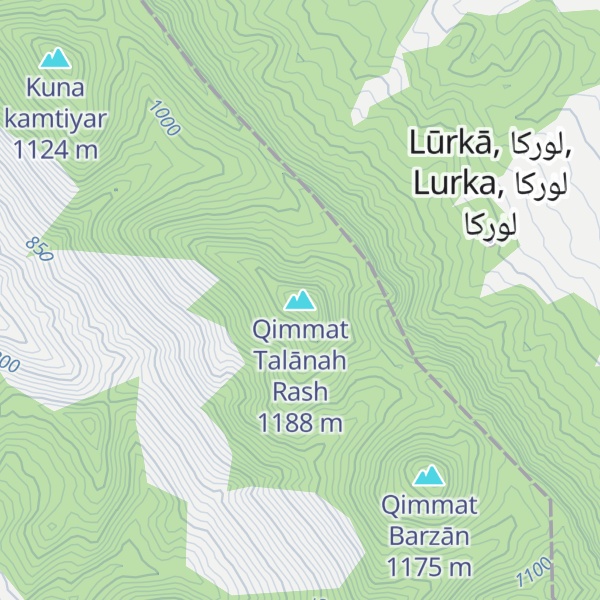 Map of Qimmat Talānah Rash