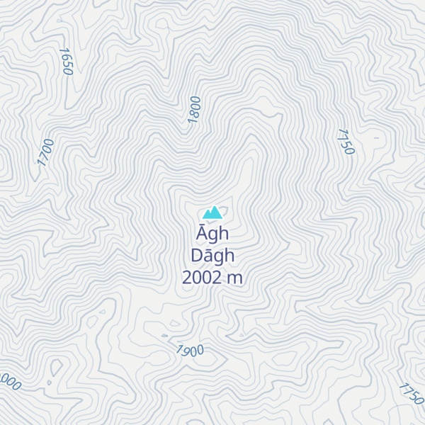 Map of Āgh Dāgh