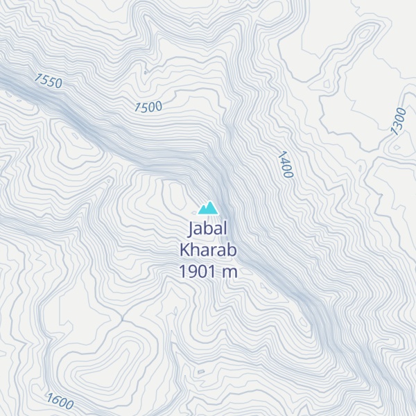 Map of Jabal Kharab