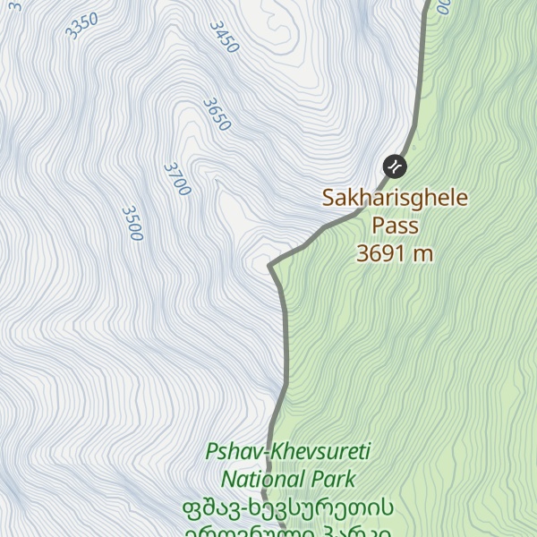 Map of Sakharismaghali