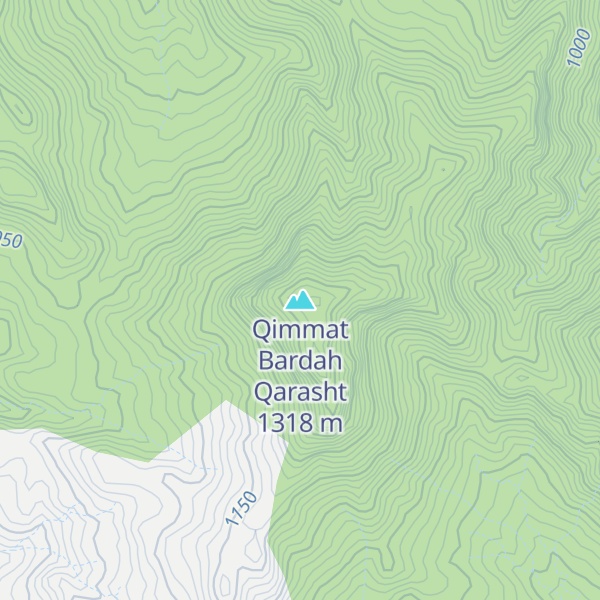 Map of Qimmat Bardah Qarasht