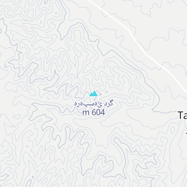 Map of گرد ئەسپەرە