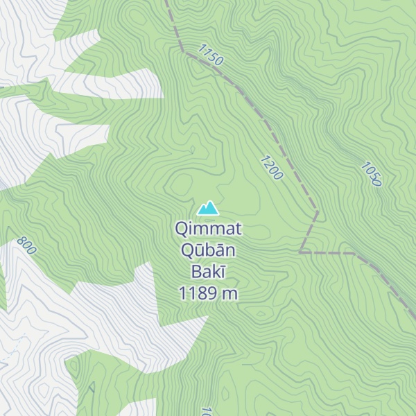 Map of Qimmat Qūbān Bakī