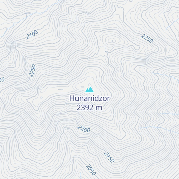 Map of Hunanidzor