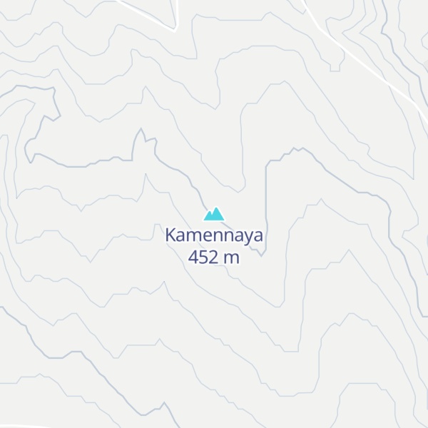Map of Kamennaya