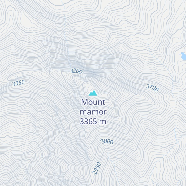 Map of Mount mamor