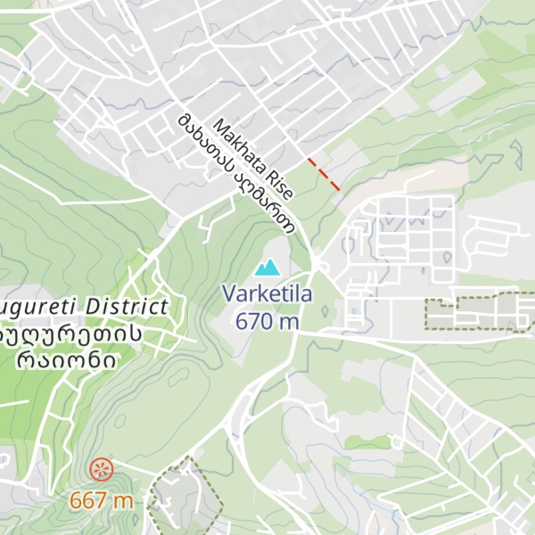 Map of Varketila