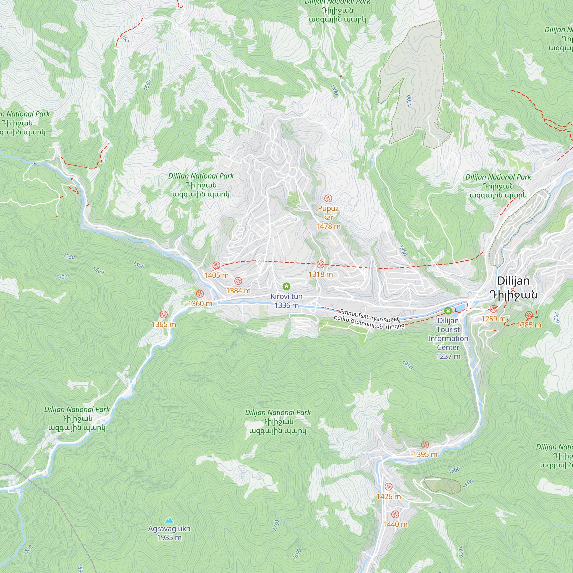 Kirovi tun map