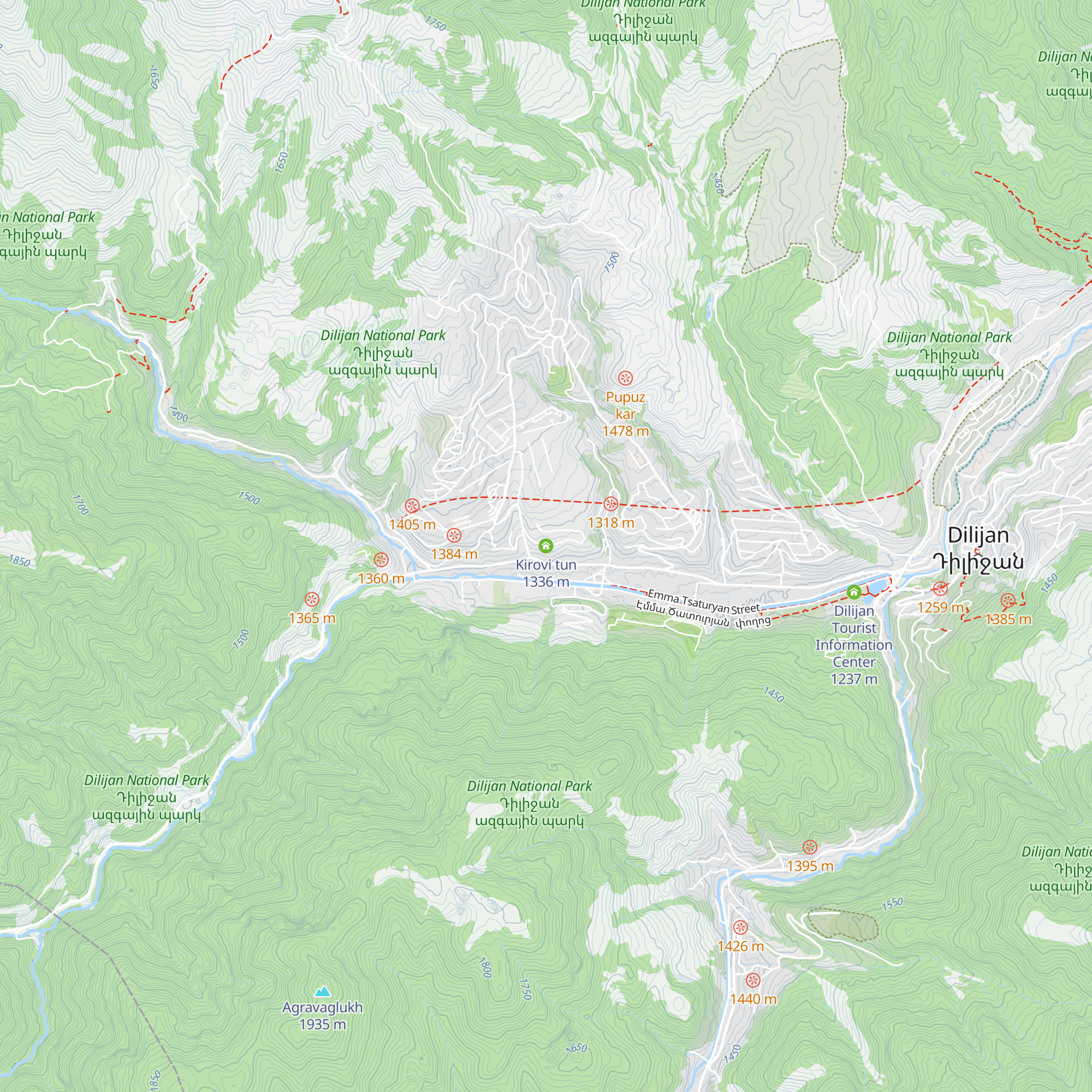Kirovi tun map