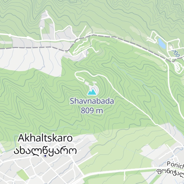 Map of Shavnabada