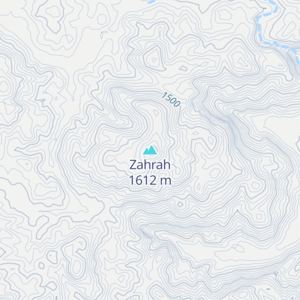 Map of Zahrah