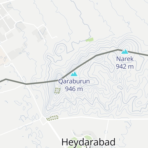 Map of Qaraburun