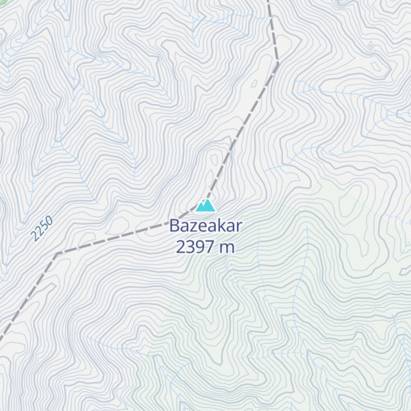 Map of Bazeakar