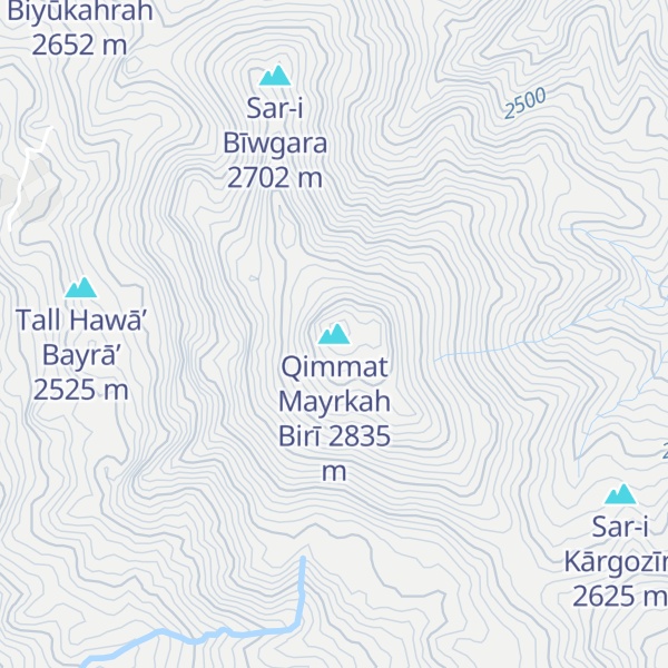 Map of Qimmat Mayrkah Birī