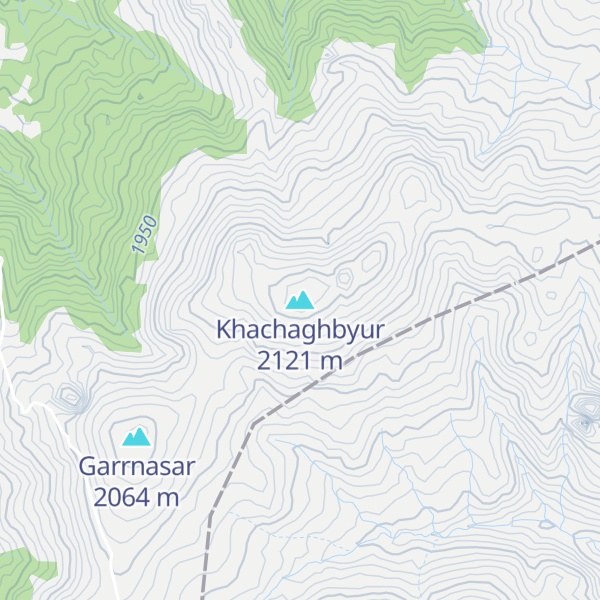 Map of Khachaghbyur