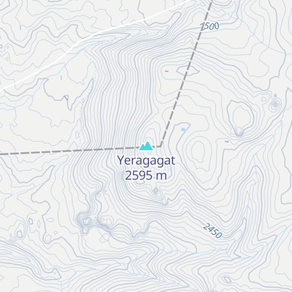Map of Yeragagat