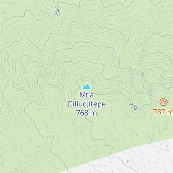Map of Mt’a Giliudjitepe