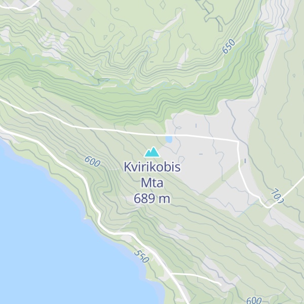 Map of Kvirikobis Mta