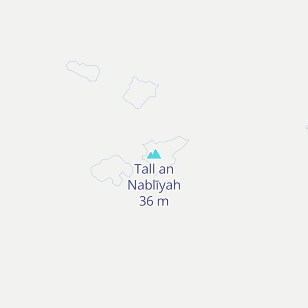 Map of Tall an Nablīyah