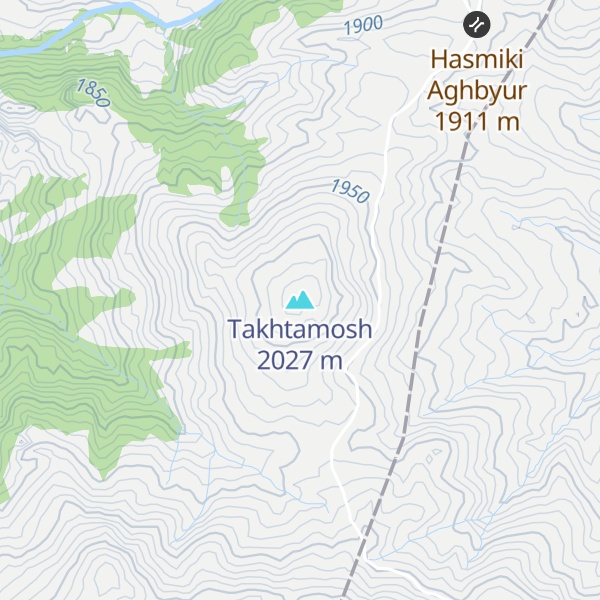Map of Takhtamosh