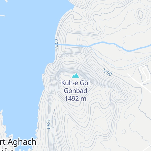 Map of Kūh-e Gol Gonbad