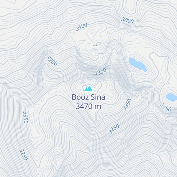 Map of Booz Sina