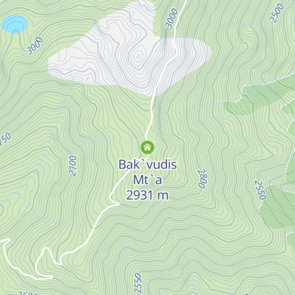 Map of Bak`vudis Mt`a