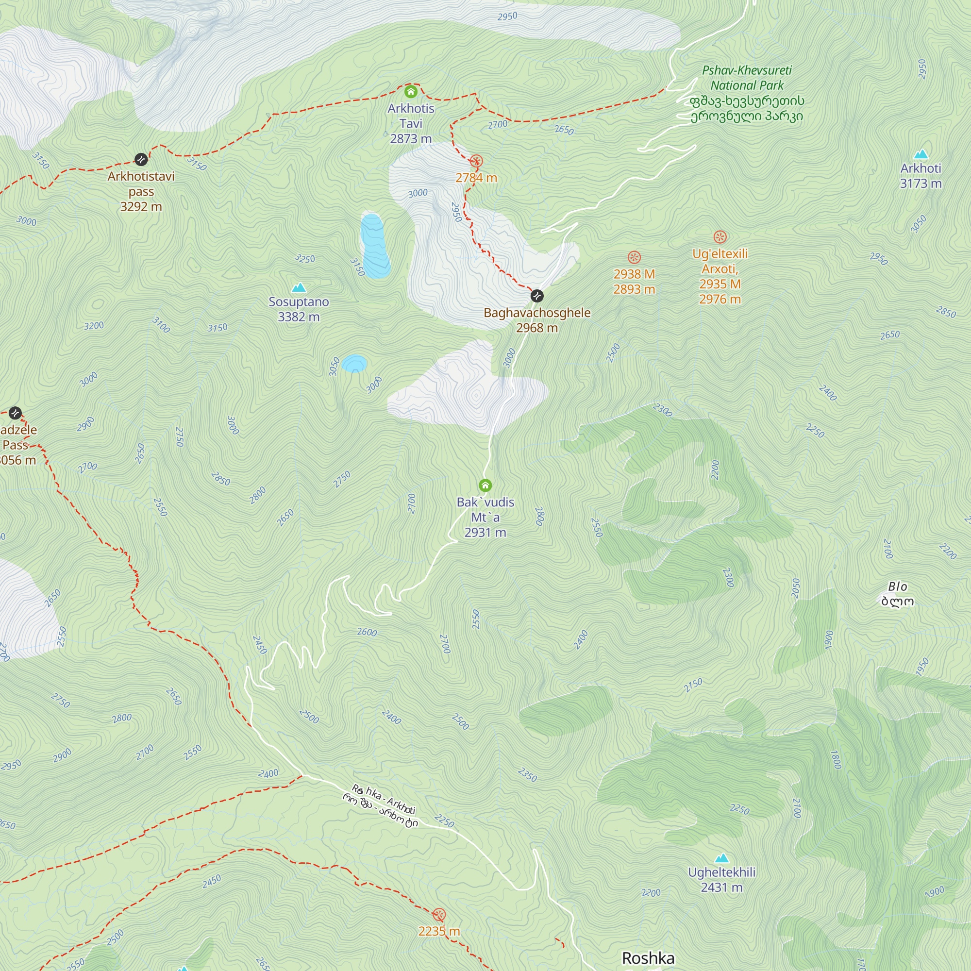 Bak`vudis Mt`a map