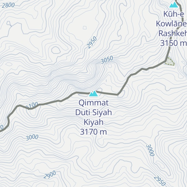 Map of Qimmat Duti Siyah Kiyah