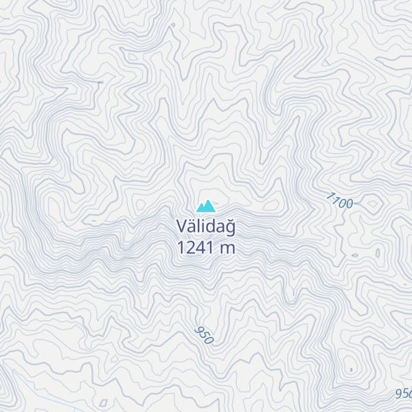 Map of Välidağ