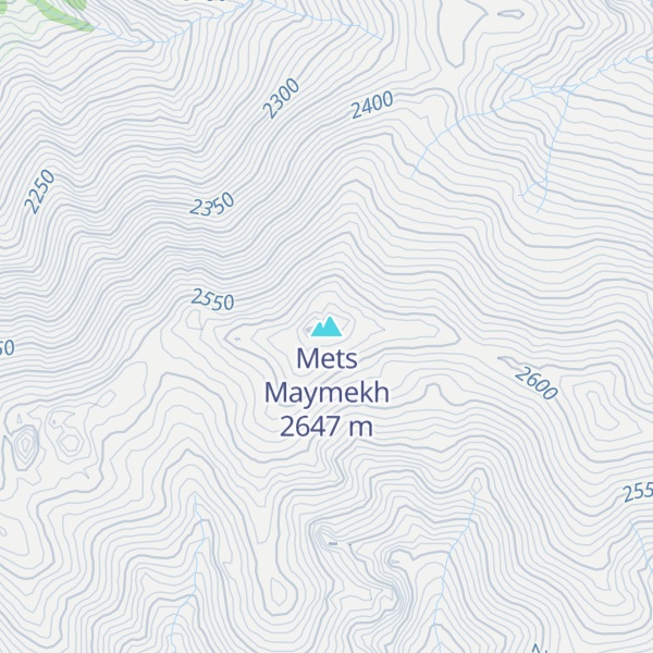 Map of Mets Maymekh