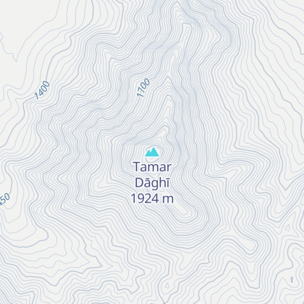 Map of Tamar Dāghī