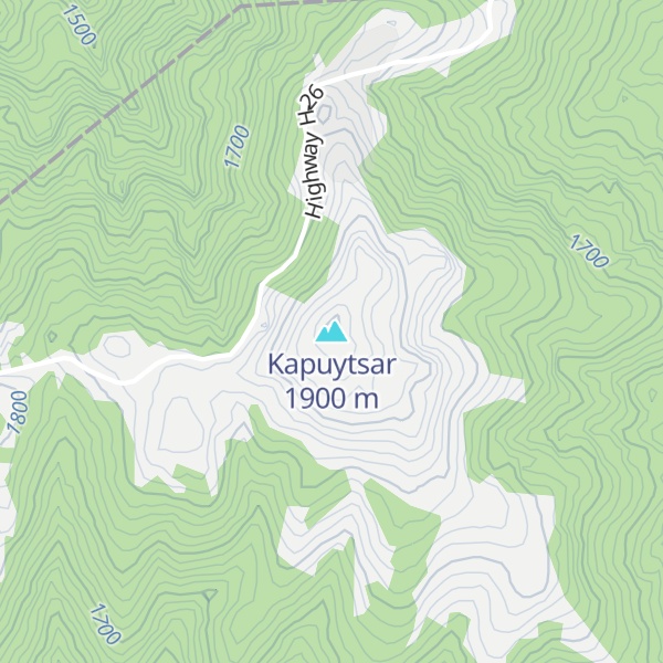Map of Kapuytsar
