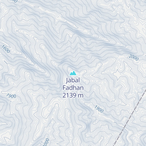 Map of Jabal Fadhan