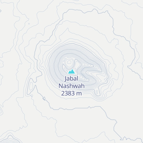 Map of Jabal Nashwah
